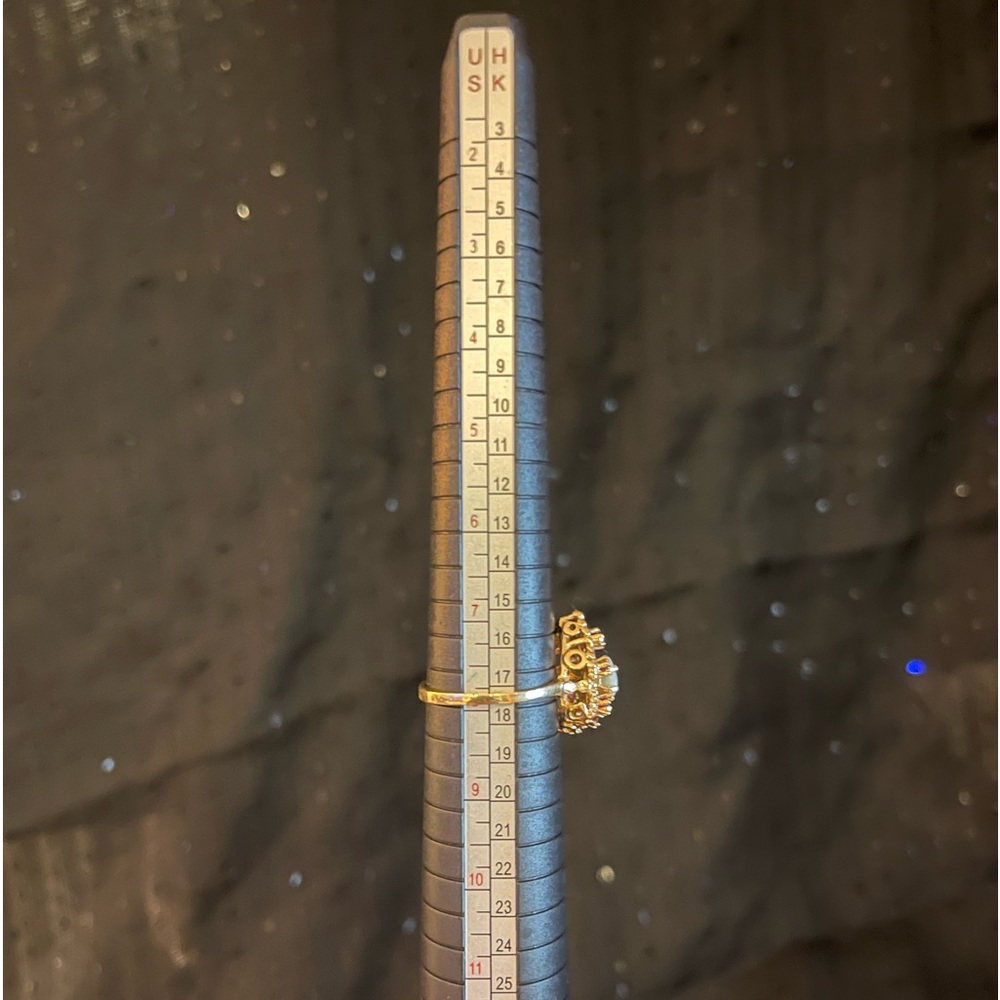 Opal And Ruby Ring 14 Karat Gold - image 5